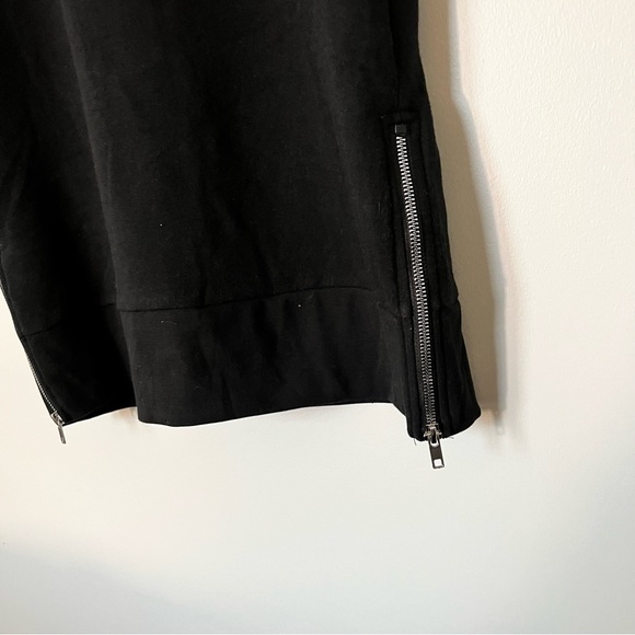 Funnel-Neck Sweatshirt Dress - Picture 6 of 8